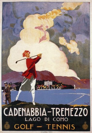 Cadenabbia-Tremezzo, Lake Como poster, 1926